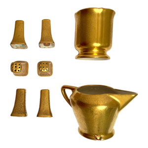 Vintage Gold by Pickard Dining Accessories- 8 Pieces