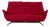 Fabric Three-Seater Red Electric Function Evita Sofa from Koinor For Sale