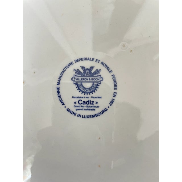 Villeroy & Boch Villeroy & Boch Cadiz Luncheon Plates, Set of Five For Sale - Image 4 of 5