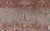 Persian Antique Serapi Rug With All-Over Geometric Design in Gray-Blue and Red For Sale - Image 9 of 14