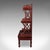 1970s Vintage Waterfall Bookcase, English, Whatnot, Book Shelf Stand, Regency Revival For Sale - Image 5 of 12