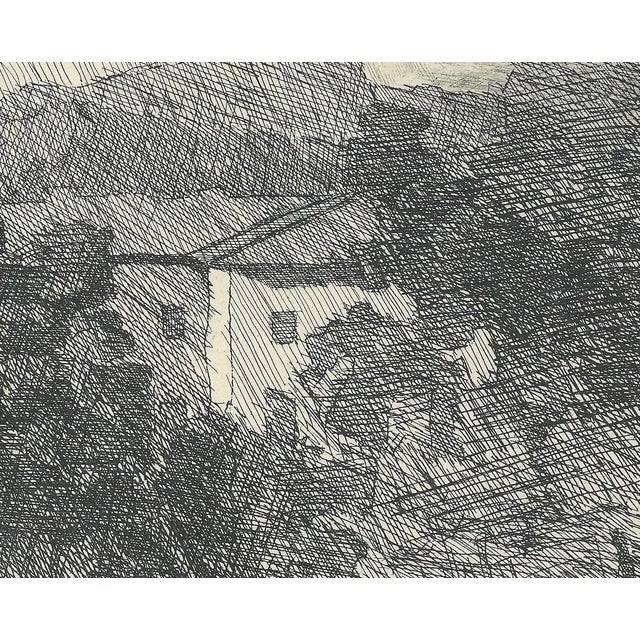Giorgio Morandi, Landscape in Roffeno, 1957, Lithograph For Sale - Image 4 of 7
