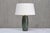 Rubus Green Ceramic Table Lamp by Gunnar Nylund for Rörstrand, 1960s For Sale - Image 12 of 12