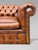 Antique Victorian Three-Seater Chesterfield Sofa in Brown Leather, 1880 For Sale - Image 4 of 12