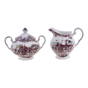 Johnson Bros. English Heritage Hall Cream & Sugar – 2 PCS