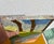1960s Edward Avedisian, Mod Abstract Expressionist Modernist Oil Painting Edward Avedisian Color Forms For Sale - Image 5 of 8
