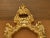 Italian Hollywood Regency Rococo Gilt Ceramic Wall Mirror Frame For Sale - Image 6 of 13