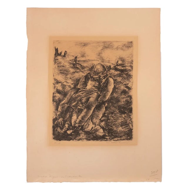 Luc-Albert Moreau, Soldiers, Early 20th Century, Lithograph For Sale