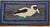 Vintage American Hand Hooked Rug, Framed, Dodo Bird Design, Folk Art Tapestry, 2x3 For Sale - Image 9 of 9