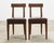 2000 - 2009 Set of Eight Italian Promemoria Attributed Leather Dining Chairs For Sale - Image 5 of 18