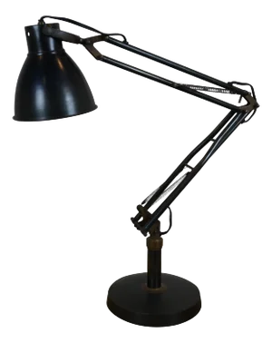 Late 20th Century Metal Industrial Spring Arm Architect Pharmacy Reading Desk Lamp