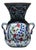 Handmade Ceramic Kandil Vase (50cm) Classic White Triple Handled Floor & Table Decor For Sale