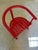 Postmodern Red Armchair by Allmilmö, 1980s For Sale - Image 3 of 11