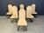 Hollywood Regency Vintage Brass Dining Chairs from Belgochrom, 1970s, Set of 6 For Sale - Image 3 of 12