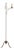 Gothic Revival Wrought Iron Floor Lamp For Sale