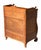Antique Sheraton Cherry & Bird's Eye Maple Cupboard With Exceptional Glass Knobs For Sale - Image 12 of 12