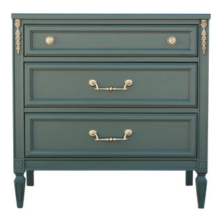 1970s Vintage Neoclassical Style Chest of Drawers For Sale