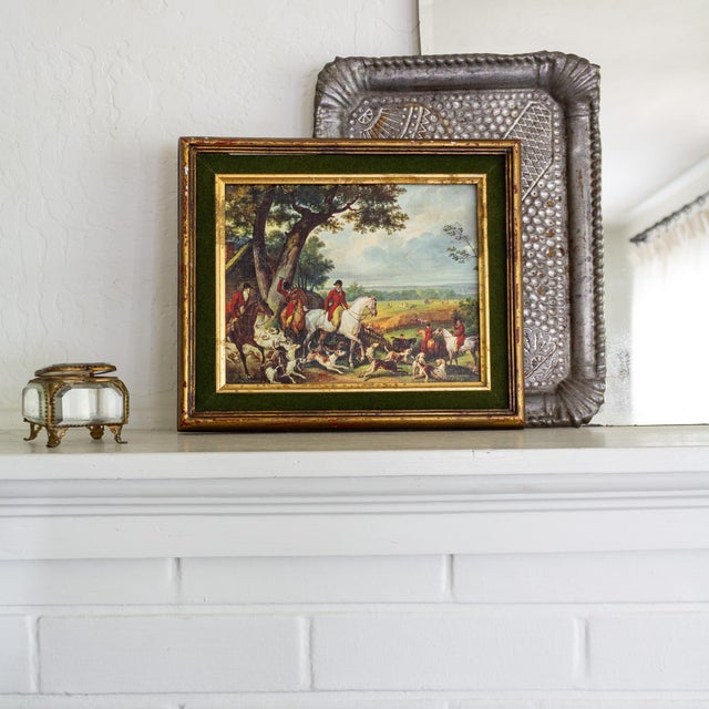 1960s Hunting in the Forest of Fontainebleau by Antoine Charles Horace Vernet For Sale - Image 5 of 12