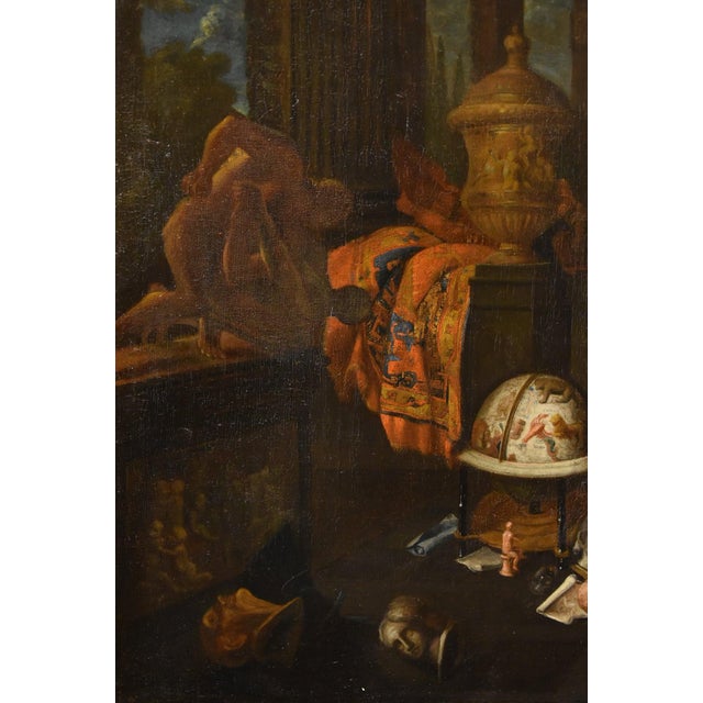 After Gerard Thomas, The Artist's Studio, 1700, Oil on Canvas For Sale - Image 6 of 14
