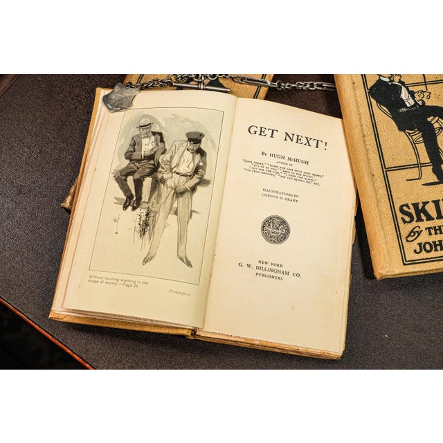 1900 - 1909 Neat Collection of First Edition John Henry Series by Hugh McHugh Antique Books Men's Fashion Society For Sale - Image 5 of 10