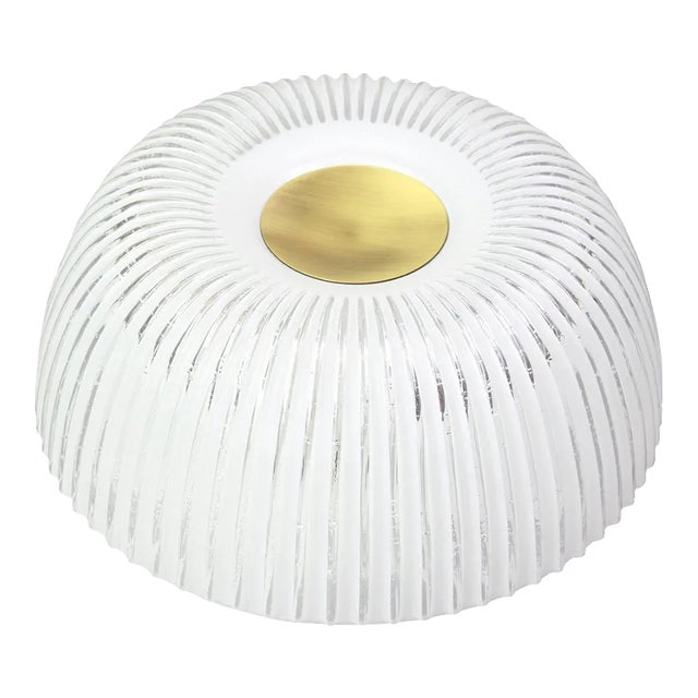 Large Murano Glass Sconce or Flush Mount by Limburg, Germany, 1960s For Sale