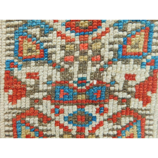 Camel 1900s Antique Persain Malayer Rug - 5'x 6'5" For Sale - Image 8 of 11