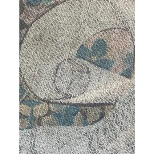 French Aubusson Style Screen-Printed by Hand Tapestry winged Stags, 1950s For Sale - Image 15 of 18