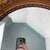 Victorian Hand Carved Round Oak Mirror For Sale - Image 10 of 13