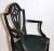 Black Antique English King Chair, 1860 For Sale - Image 8 of 13