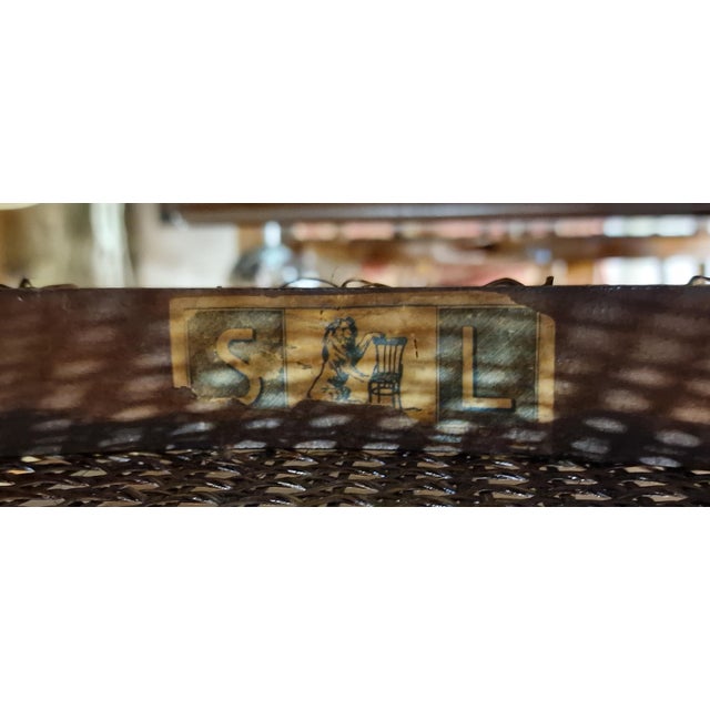 Bent Beechwood Dining Chairs from Salvatore Leone, Late 19th Century, Set of 4 For Sale - Image 10 of 11