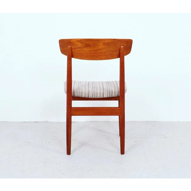 Danish Teak Dining Chairs from Viborg Stolefabrik, 1960s, Set of 4 For Sale - Image 6 of 11