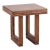 Norwella Natural Wood Square Side Table by Loomlan For Sale