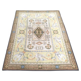 Large Antique Louis XVI Style Spanish Savonnerie For Sale