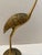 Vintage Korean Brass Crane Sculptures, Pair For Sale In Miami - Image 6 of 12