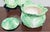 Mid-Century Modern Vintage Mid-Century Modern Fitz and Floyd Majolica Cabbage Soup Bowl and Saucer For Sale - Image 3 of 5