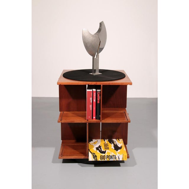 Revolving Modular Model 823 Bookcase by Gianfranco Frattini, Italy, 1963 For Sale - Image 14 of 17