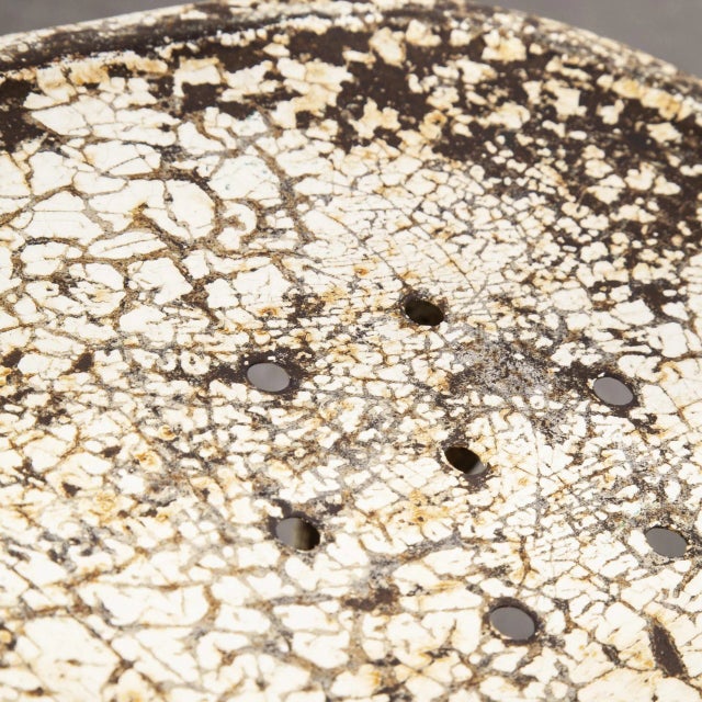 White Dining Chair Model A in White from Tolix, 1940s For Sale - Image 8 of 18