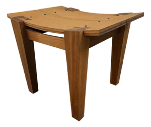 Íkonos Dressing Table Stool by Rob Edley Welborn