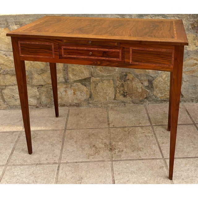 Antique French Victorian Ladies Desk, 1860 For Sale - Image 4 of 12