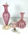 Venetian Murano Art Glass Zanfirico Latticino Aventurine Collection For Sale - Image 4 of 10