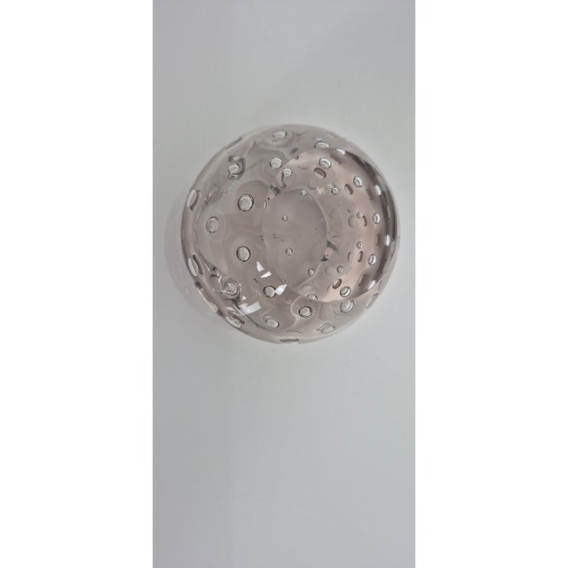 Vintage Murano Glass Ashtray, Italy, 1960s For Sale - Image 9 of 13