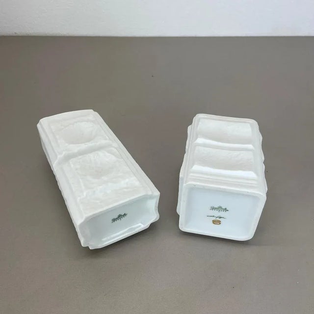 Op Art Vases by Martin Freyer for Rosenthal, Germany, 1970s, Set of 2 For Sale - Image 18 of 18