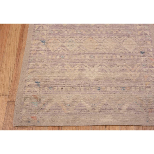 Nazmiyal Collection Modern Runner Rug For Sale In New York - Image 6 of 7