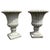 British Cast Stone Fluted Garden Urns, Set of 2 For Sale - Image 12 of 12