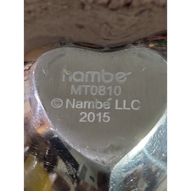 Contemporary Nambe Amore Mini Heart Bowl For Sale - Image 3 of 7