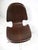 Wood Carlo Ratti Walnut Hourglass Desk Chair for Compensati Curvati Italy For Sale - Image 7 of 10