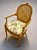 Wood Scalamandré Upholstered French Faux Bois Chairs, a Pair For Sale - Image 7 of 12