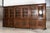 English Carved Oak Breakfront Glazed Bookcase, 1870s For Sale - Image 6 of 18