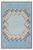 Doris Leslie Blau Mid-Century Swedish Geometric Slate Gray Flatweave Wool Carpet For Sale