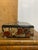 Ebony Late 20th Century Lacquered Wooden Lidded Box With Inlaid Exotic Tree Ring Veneer For Sale - Image 8 of 8